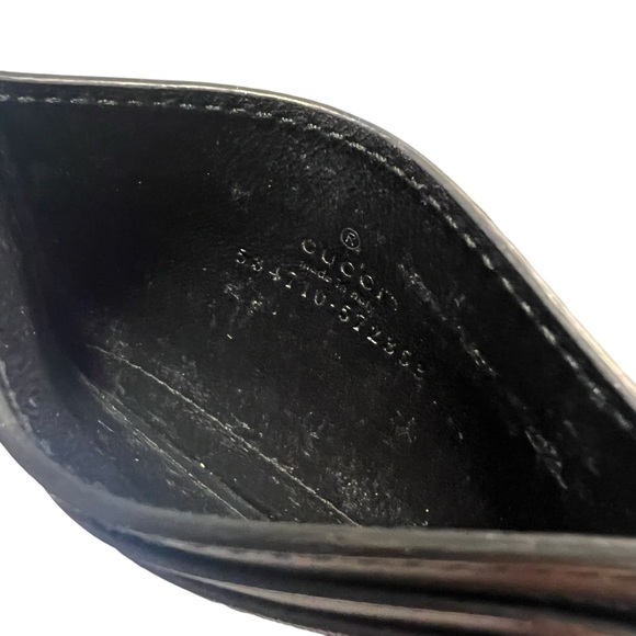 Gucci Leaping Tiger Monogram Card Holder Wallet - Picture 3 of 4